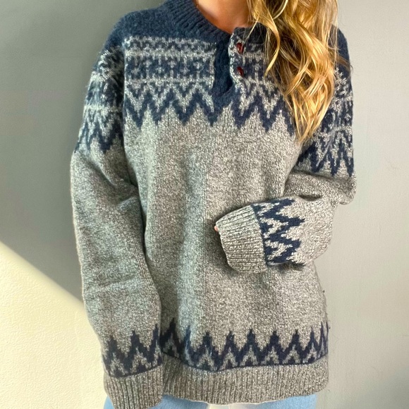 L.L. Bean Other - Vintage LL Bean 100% Wool Pullover Sweater